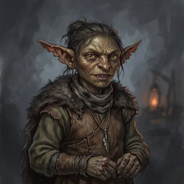 Skrit, charcoal-burner, goblin