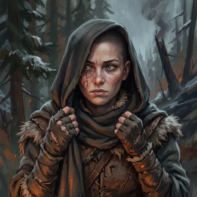 Wren Ashby, poacher with a price on her head, human